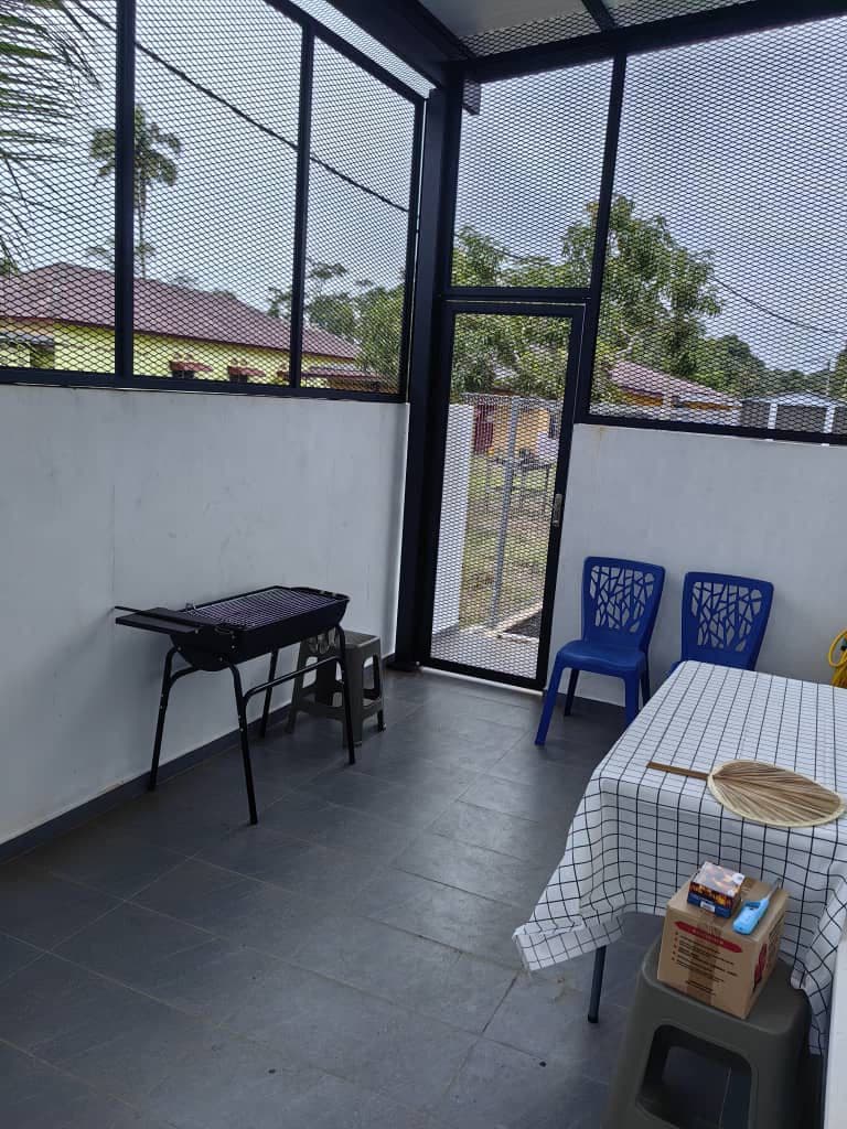 Covered BBQ Area